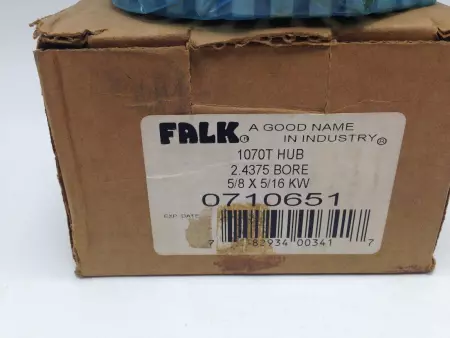 NEW Falk 0710651 Grid Coupling Hub, 1070 Coupling Size 