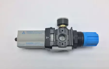 FESTO LFR-M1-G1/4-C10SG REGULATOR G1/4 THREAD W/GAUGE 10BAR/145PSI TESTED 