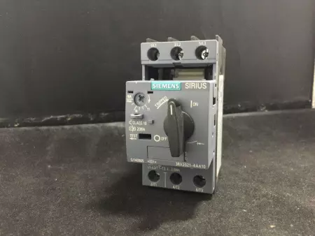  Siemens 3RV2021-4AA10 SIRIUS Circuit Breaker 690V 16Amp 3-Pole 