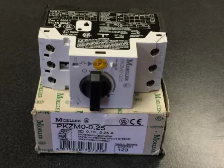 NEW Moeller PKZM0-0,25 Manual Motor Controller 