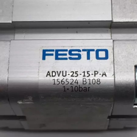  Festo ADVU-25-15-P-A Compact Cylinder 25mm Bore 15mm Stroke 