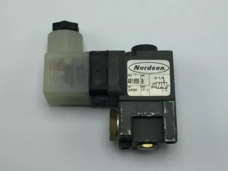 Nordson 401856 Solenoid Valve 24VDC 17.1 Watts 