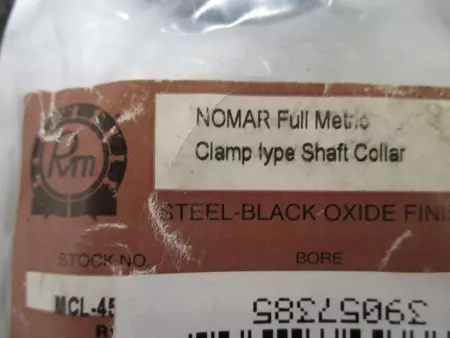 NEW Ruland MCL-45-F One Piece Shaft Collar 45mm Shaft Bore 