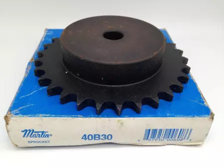 Martin 40B30 Sprocket - Bored to Size, 40B30 