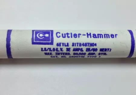 Cutler-Hammer 2147A11G25 High Voltage Fuses for CPT/PT, 5000V 3Amp Lot of 2