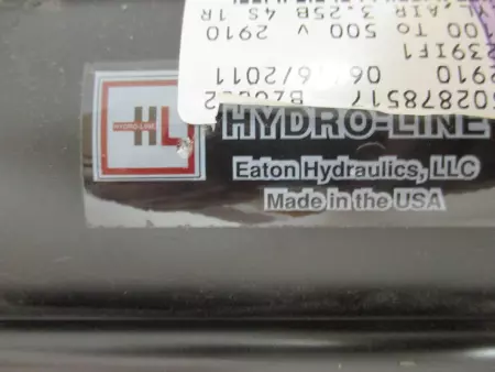  Eaton Hydraulics LR5C-3.25X4-N1-2-N-N-N-1-1-J11 Pneumatic Cylinder 250 Psi 