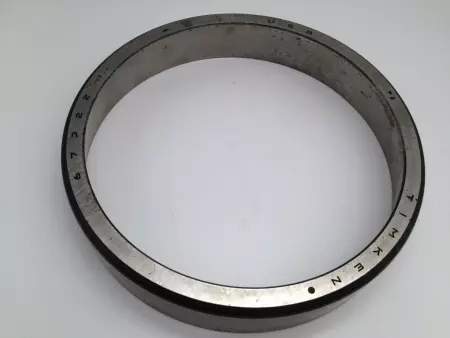 TIMKEN 67322 PRECISION TAPERED ROLLER BEARING CUP, 7.75 IN. OD 