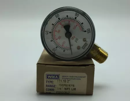 WIKA 11.10 2 PRESSURE GAUGE 