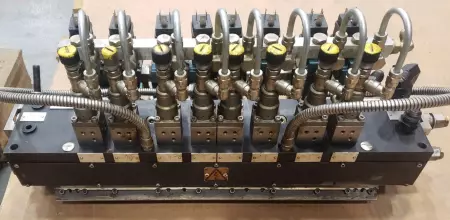 Nordson 8069436 Hot Melt Multi-Valve Glue Applicator Assy, EP45-17V 