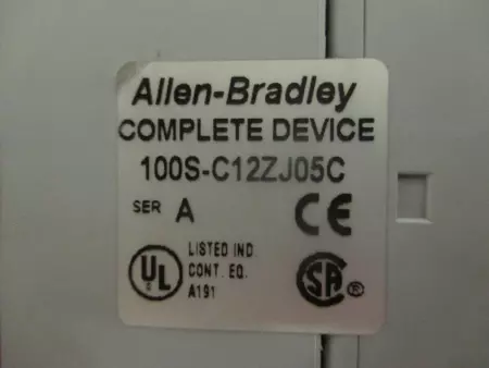 NEW Allen Bradley 100S-C12ZJ05C SER.A CONTACTOR TESTED 