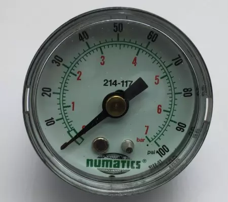 NUMATICS 152RS400J016W00 SINGLE PRESSURE REGULATOR W/ GAUGE 