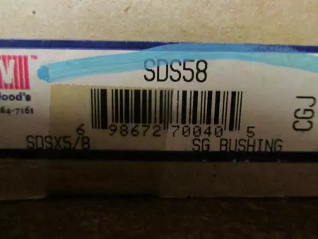 NEW  SDSX5/8 Bushing 5/8