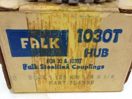 NEW Falk 704599 Grid Coupling Hub, 1030, Finished w/KW, 1.125 in. Bore Dia. 