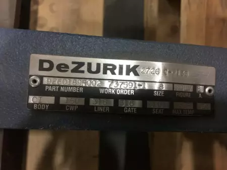 DeZURIK 9260189R002 8