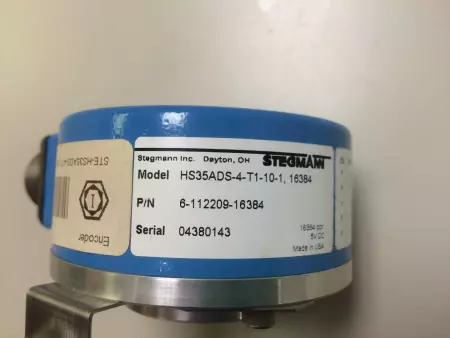  Stegmann HS35ADS-4-T1-10-1 Encoder MPN: 6-112209-16384 