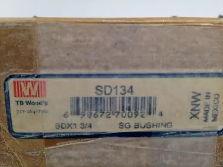 NEW TB Wood's SDX1 3/4 Bushing 1-3/4