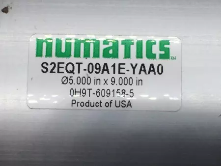 NEW Numatics S2EQT-09A1E-YAA0 EQ SERIES Pneumatic Cylinder 5