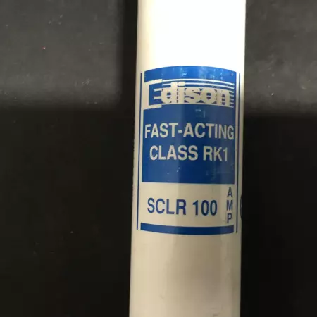  Eaton SCLR100 Edison Fast Acting Fuse 600V 100Amp Class RK1 