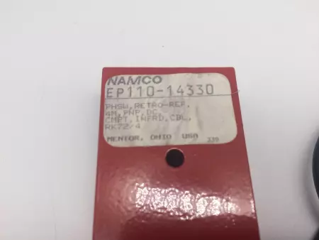 NAMCO EP110-14330 PHOTOELECTRIC RETRO REFLECTIVE SENSOR 