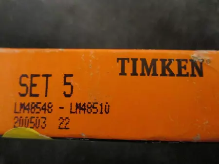 Timken LM48548 Tapered Roller Bearing 