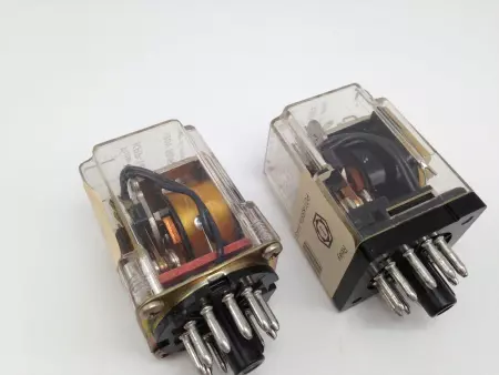  Potter & Brumfield Relays KRPA-14AG-120 Relay 120V, 50/60HZ 11-Pin Lot of 2