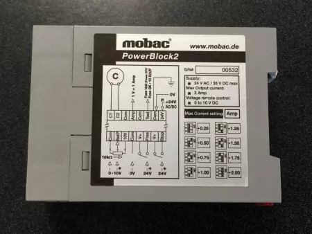 MOBAC POWERBLOCK2 24VAC/35VDC POWER BLOCK TYPE 2 