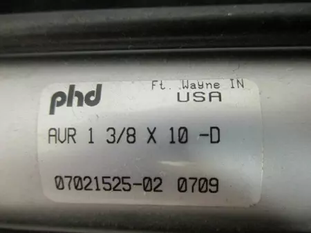  Phd AVR 1 3/8 X 10-D Pneumatic Cylinder 1-3/8