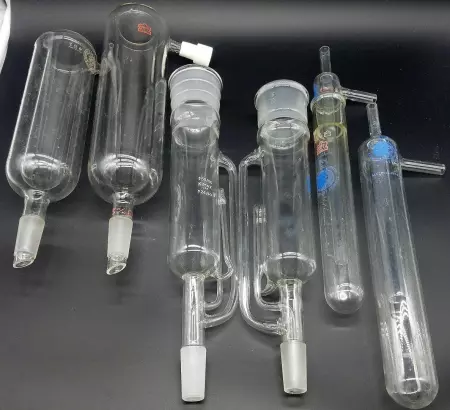 Kimax 26500 Lab Equip Glass Piece 38-Set: Beakers/Conical Flasks/Condenser 