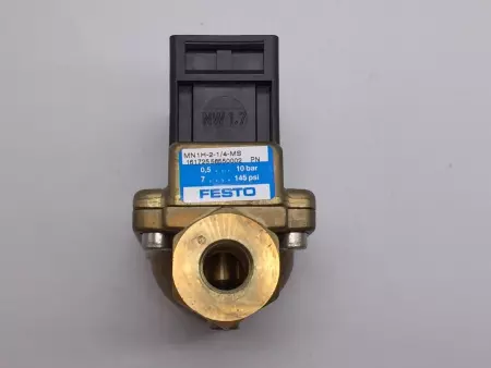 NEW FESTO MN1H-2-1/4-MS 161725 SOLENOID VALVE 7-145PSI 