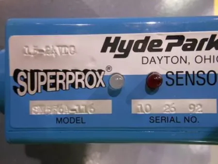  Hyde Park SM556A-116 ULTRASONIC SENSOR 15-24VDC (TESTED) 