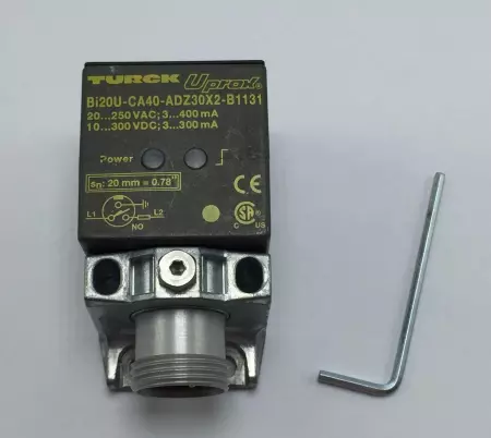 NEW  BI20U-CA40-ADZ30X2-B1131 UPROX INDUCTIVE SENSOR RANGE 20MM 