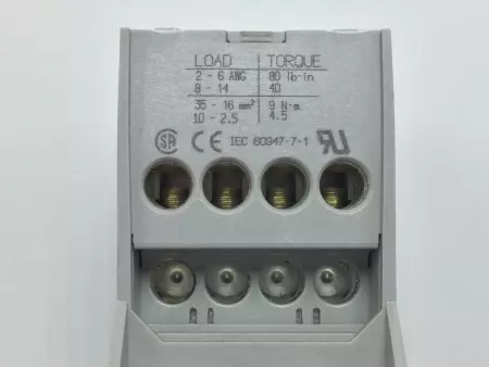 Allen-Bradley 1492-PDE1C183 Enclosed Power Distribution Block, 600V 335A 