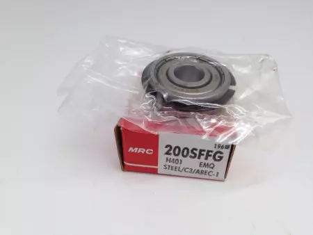 NEW MRC 200SFFG Deep Groove Ball Bearing W/Snap Ring 