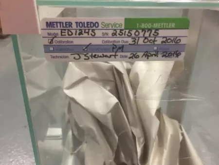 Mettler Toledo ED124S Sartorius Extend Analytical Lab Balance 