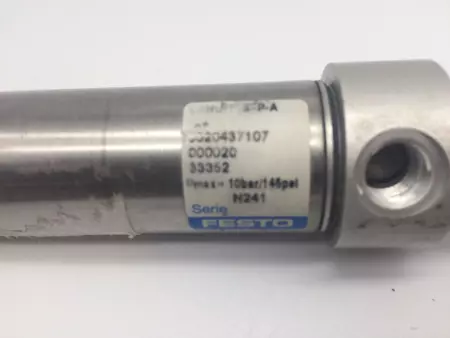  FESTO DSNU-1-3-P-A PNEUMATIC CYLINDER TESTED 