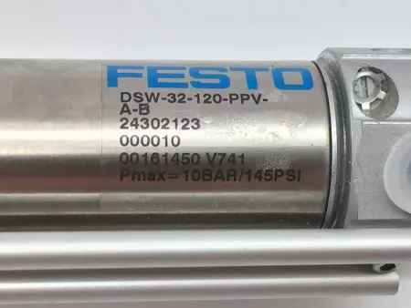 NEW FESTO DSW-32-120-PPV-A-B 161450 DOUBLE ACTING CYLINDER BORE 32MM 