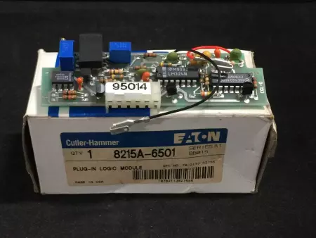 Eaton/Cutler Hammer 8215A-6501 Plug-In Logic Module SERIES A1 (RARE) 