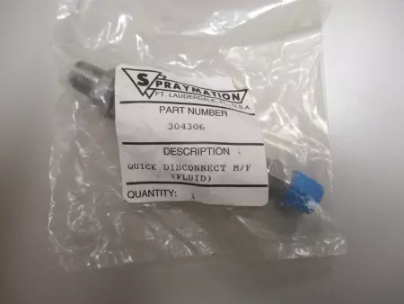 NEW Spraymation 304306 Quick Disconnect Fitting 