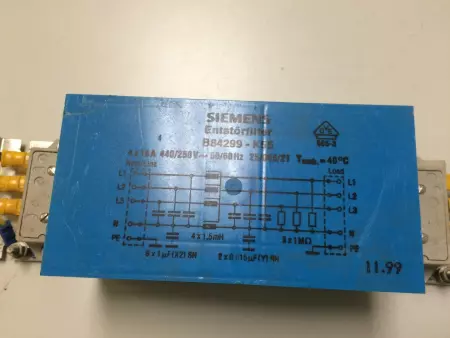 Siemens B84299-K55 Noise Filter 