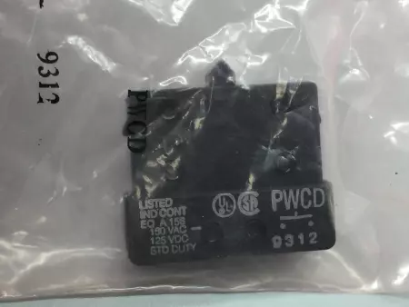 NEW Honeywell/Micro Switch PWCD 9312 Contact Block Lot of 2