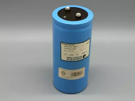 RELIANCE ELECTRIC 600442-22A ALL HP CAPACITOR TYPE CGS 3000MFD & 450VDC 