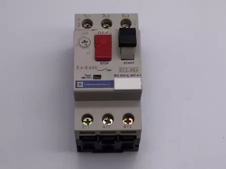 Telemecanique GV2 M04 Motor Circuit Breaker 0.4-0.63A  PN# 021083 