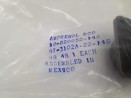 Amphenol 97-3102A-22-14S Circular Connector Receptacle Size 22 