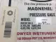 NEW Dwyer 166649-00 Magnehelic Differental Pressure Gauge 0 - 2.5 KPA 