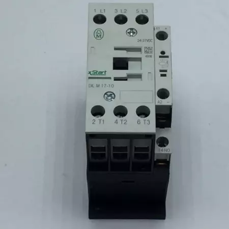 MOELLER DILM17-10-24VDC MOELLER DILM17-10 XSTART CONTACTOR 24-27VDC COIL 