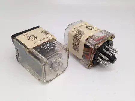  Potter & Brumfield Relays KRPA-14AG-120 Relay 120V, 50/60HZ 11-Pin Lot of 2