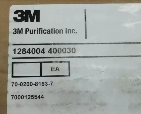 3M 1284004-400030 STEEL FILTER CARTRIDGE 7000125544 / 70020081637 