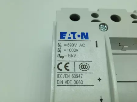 Eaton NZMH2-ME220 Molded Case Circuit Breaker, 690V 220Amp 