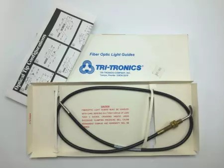 NEW TRI-TRONICS F-A-36RTP FIBER OPTIC LIGHT GUIDE/PVC 36IN LONG #15597 