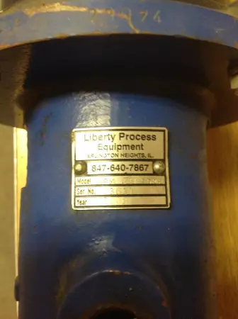 Leeson 98032 DC Motor, 0.75HP Frame USS56C W/Liberty Process Pump 